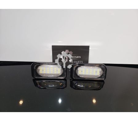PAR DE LUZ DE MATRICULA W203 LED 